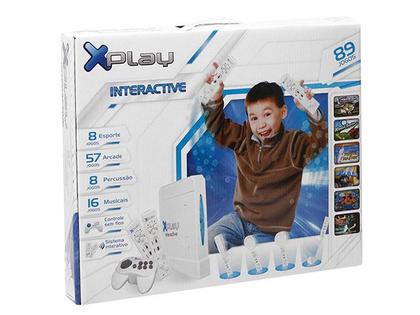 Video Game Interactive com 89 Jogos - Xplaygames - Acessórios para