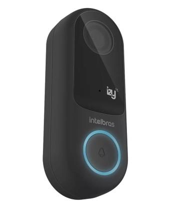 Imagem de Video Porteiro Smart Inteligente Campainha Interfone Wireless Wi Fi Intelbras IVW 3000+