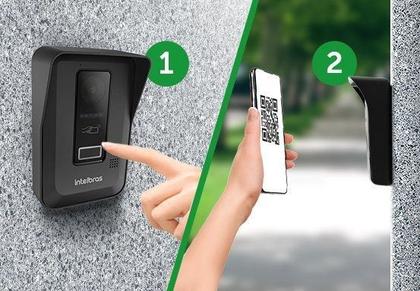 Imagem de Vídeo Porteiro Wi-fi Allo Wt7 Lite Com Modulos Interno