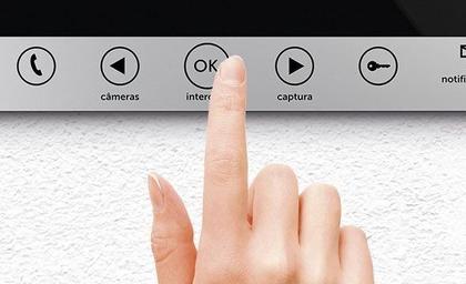 Imagem de Vídeo Porteiro Wi-fi Allo Wt7 Lite Com Modulos Interno