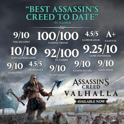 Imagem de Videogame Ubisoft Assassin's Creed Valhalla PS4/PS5