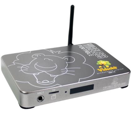 Imagem de VIDEOKÊ VSK 1.5 COM 11.999 Canções / 2 Mic. S/fio / Lançamento 2026 / VIDEOKÊ