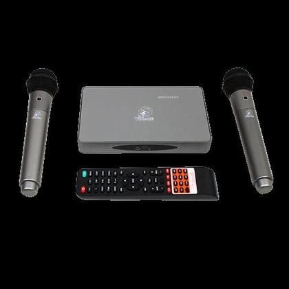 Imagem de Videokê vsk 2.5 plus com 12.769 músicas mais 2 microf. sem fio / repertorio completo até 11/2024 / karaokê / 12769