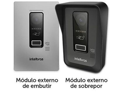 Imagem de Vídeoporteiro Wifi Allo Wt7 Tela Touch Screen Intelbras Acesso Via Aplicativo Wireless Video Porteiro Intelbras