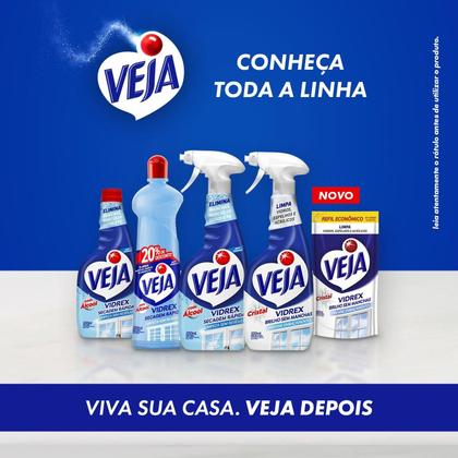 Imagem de Vidrex com Álcool Squeze 500ml Veja