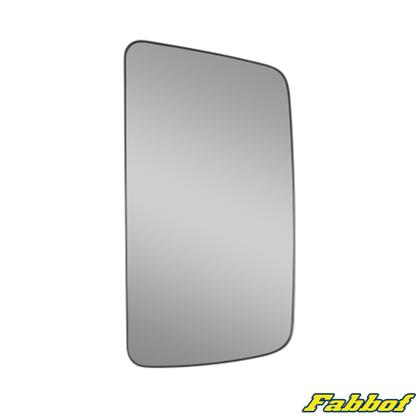 Imagem de Vidro espelho retrovisor c/ base convexo caminhão mb actros l/e