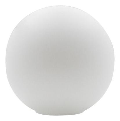 Imagem de Vidro Globo Bola Esfera 12cm Diametro Vidro Fosco Sem Colar Leitoso