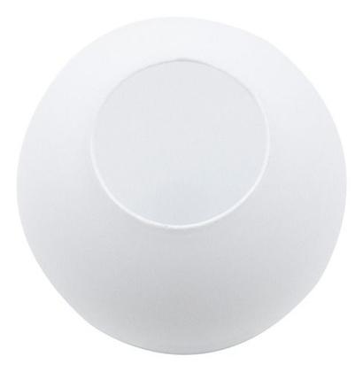 Imagem de Vidro Globo Bola Esfera 12cm Diametro Vidro Fosco Sem Colar Leitoso