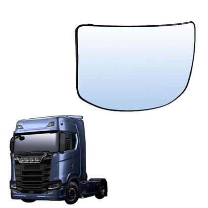 Imagem de Vidro Retrovisor Lateral Scania Ntg 2019 2020 S Desembaçador
