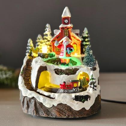 Imagem de Vila Natalina Luz Música Movimento Noel Mini Cenário