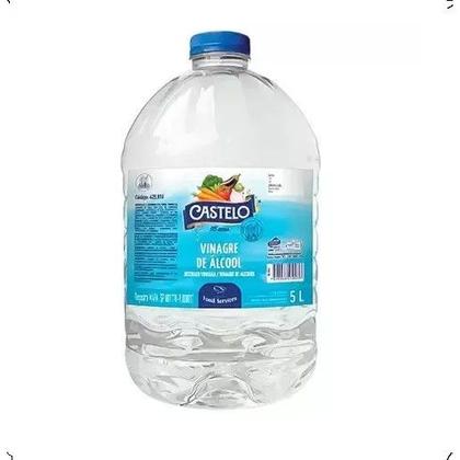 Imagem de Vinagre De Álcool Transparente Castelo 5 Litros Original