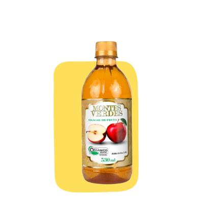 Imagem de Vinagre De Fruta Maçã Orgânico 5% Acidez - 530ml - Montes Verdes