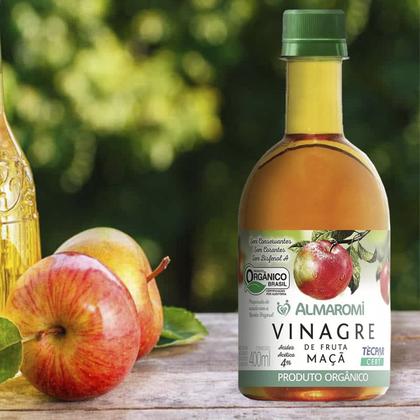 Imagem de Vinagre de Maçã Almaromi Orgânico 400ml - Dafoods
