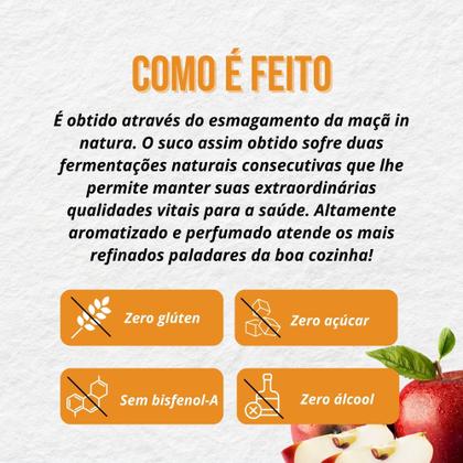Imagem de Vinagre de Maçã Montes Verdes 530ml