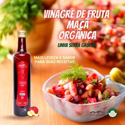 Imagem de Vinagre de Maça Orgânico Serra Gaucha Acidez 4% - 500ml