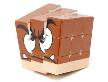 Imagem de Vinci Cube Goomba Mario - Cubo Mágico Personalizado 3x3x3 Profissional - Cuber Brasil