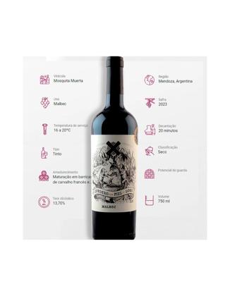 Imagem de Vinho Argentino Cordero Con Piel de Lobo Malbec 750ml