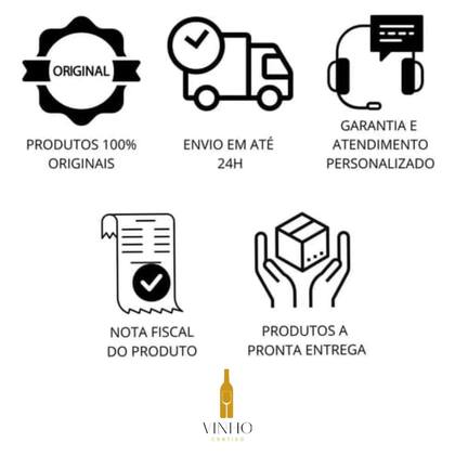 Imagem de Vinho Bordo Halberth Tinto Seco 750ml Kit 6 Unidades