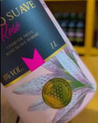 Imagem de Vinho Bordô Suave Rosé Del Grano Gold 1L - Serra Gaúcha