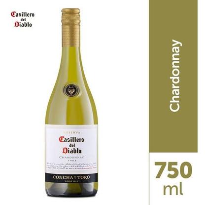 Imagem de Vinho Branco Chileno Casillero Del Diablo Chardonnay 750ml