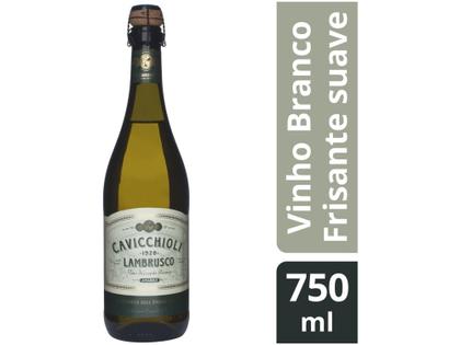 Imagem de Vinho Branco Frisante Suave Cavicchioli Lambrusco - 750ml