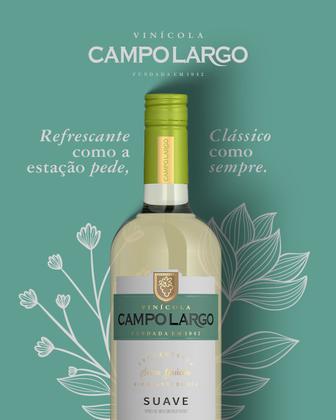 Imagem de Vinho Branco Suave Campo Largo 750ml