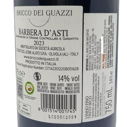 Imagem de Vinho bricco dei guazzi barbera d'asti docg 2023 italia