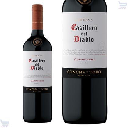 Imagem de Vinho Casillero Del Diablo Carmenere Chileno Concha Y Toro