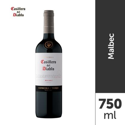 Imagem de Vinho Casillero Del Diablo Concha Y Toro Malbec Chileno 750