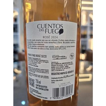 Imagem de Vinho chile cuentos del fuego rosé 750ml