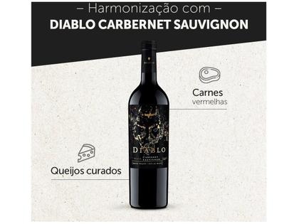 Imagem de Vinho Chileno Diablo Cabernet Sauvignon Tinto Meio Seco Black