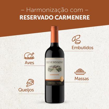 Imagem de Vinho Chileno Reservado Carmenere - 750ML