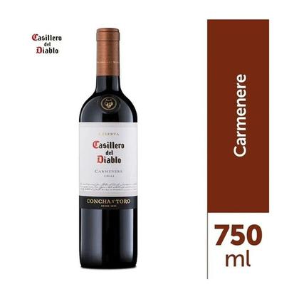 Imagem de Vinho Chileno Tinto Seco Reserva Casillero Del Diablo Carménère 750ml