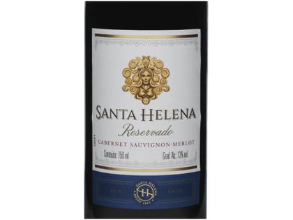Imagem de Vinho Chileno Tinto Seco Santa Helena Reservado - Cabernet Merlot 750ml