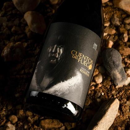 Imagem de Vinho Chileno Tinto Seco Uva Pinot Noir Reserva Cuentos Del Fuego 750ml