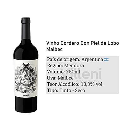 Imagem de Vinho cordero con piel de lobo malbec 750 ml