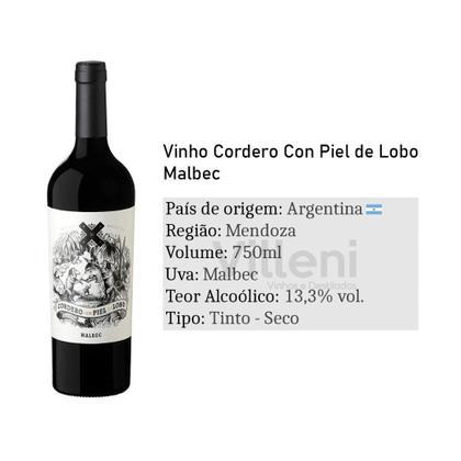 Imagem de Vinho cordero con piel de lobo malbec 750 ml