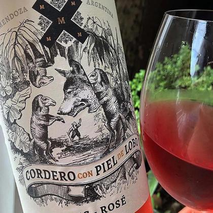 Imagem de Vinho Cordero Con Piel de Lobo Rose Malbec Argentina 750ml