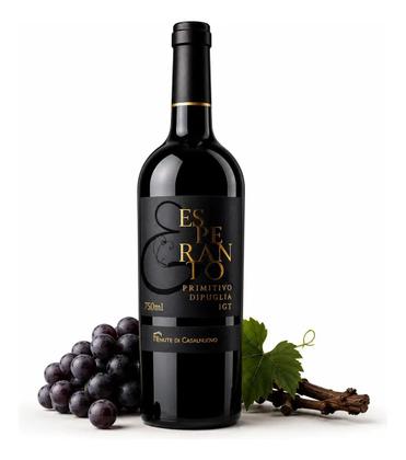 Imagem de Vinho esperanto primitivo di puglia tinto 750ml
