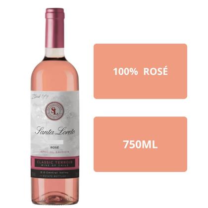 Imagem de Vinho Fino Rosé Chileno Santa Loreto Varietal 750ml