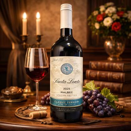 Imagem de Vinho Fino Tinto Chileno Santa Loreto Varietal Malbec 750ml