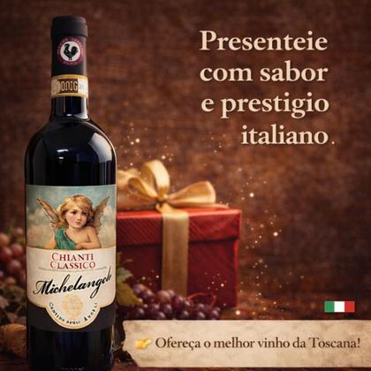 Imagem de Vinho Italiano Chianti Classico DOCG Michelangelo 750ml
