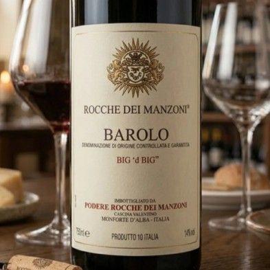 Imagem de Vinho Italiano Rocche Dei Manzoni Barolo Docg Big D Big 2019
