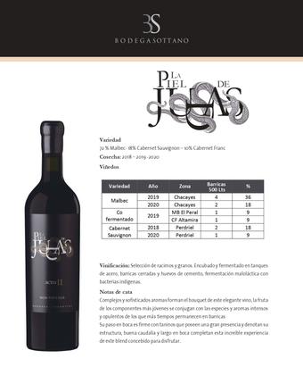 Imagem de Vinho La Piel De Judas Acto Ii Sottano Edicion Limitada
