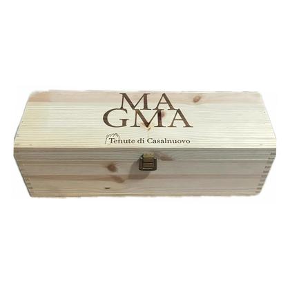 Imagem de Vinho magma primitivo di manduria dop magnum 1,5 litros na cx madeira - 2018 