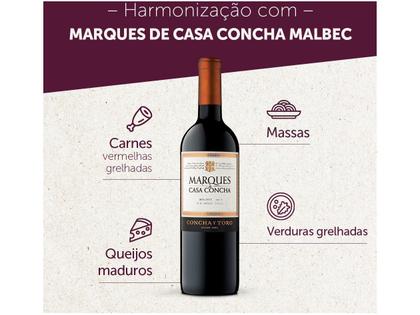 Imagem de Vinho marques casa concha tinto malbec 750ml