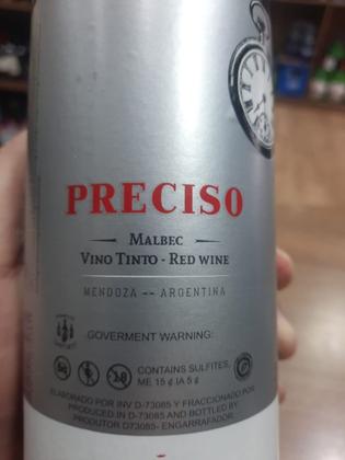 Imagem de Vinho Preciso Malbec 750ml