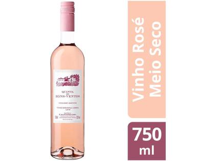 Imagem de Vinho Rosé Meio Seco Quinta de Bons-Ventos - 2020 Portugal 750ml