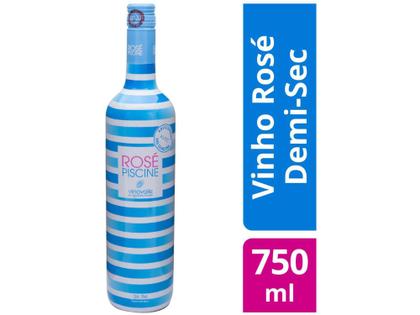 Imagem de Vinho Rosé Meio Seco Rosé Piscine Stripes França - 750ml