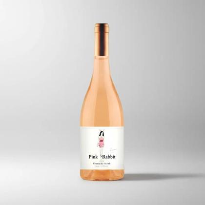 Imagem de Vinho Rosé Seco Francês Pink Rabbit 750ml